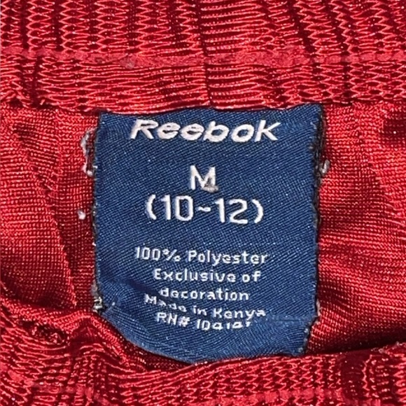 Red & Black Reebok Shorts - Picture 3 of 3